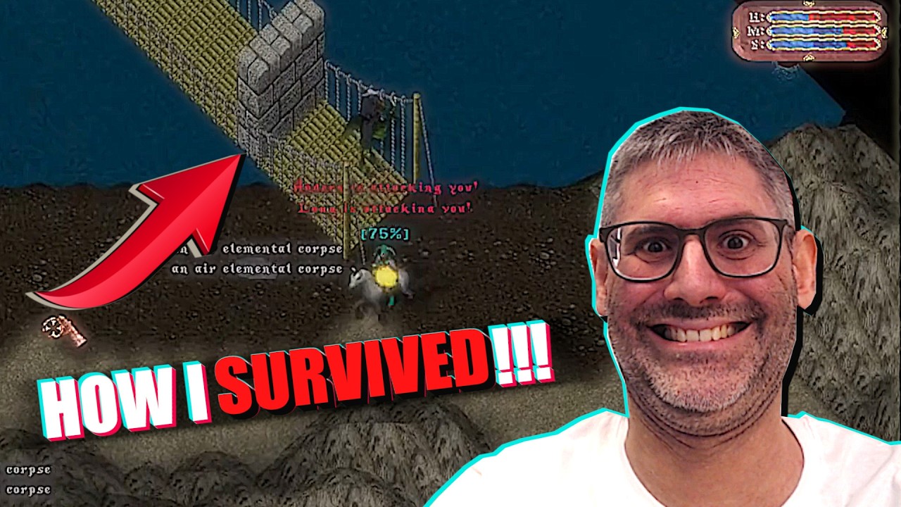 💀STREAM SNIPERS ESCAPE MASTERCLASS ON THIS PERMA DEATH FREE SHARD!💀#ultimaonline #nostalgia #mmorpg