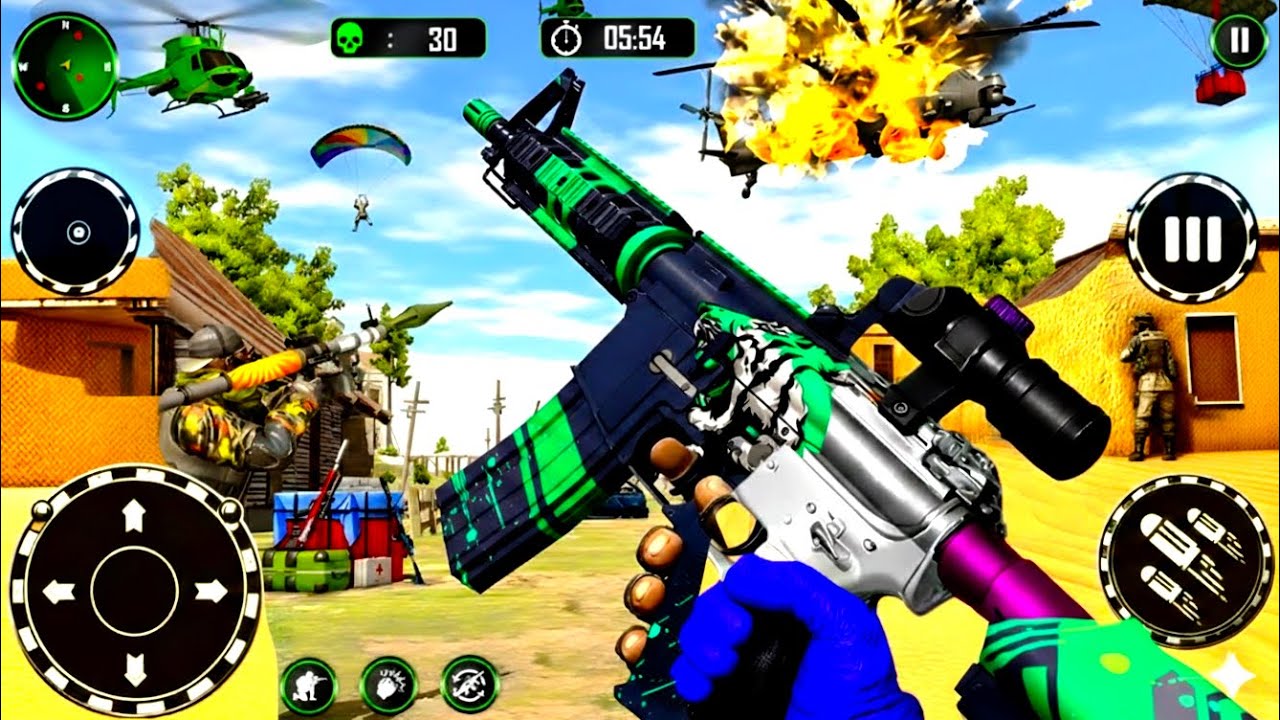 FPS Robot Shooter Strike Anti-Terrorist Shooting Android GamePlay