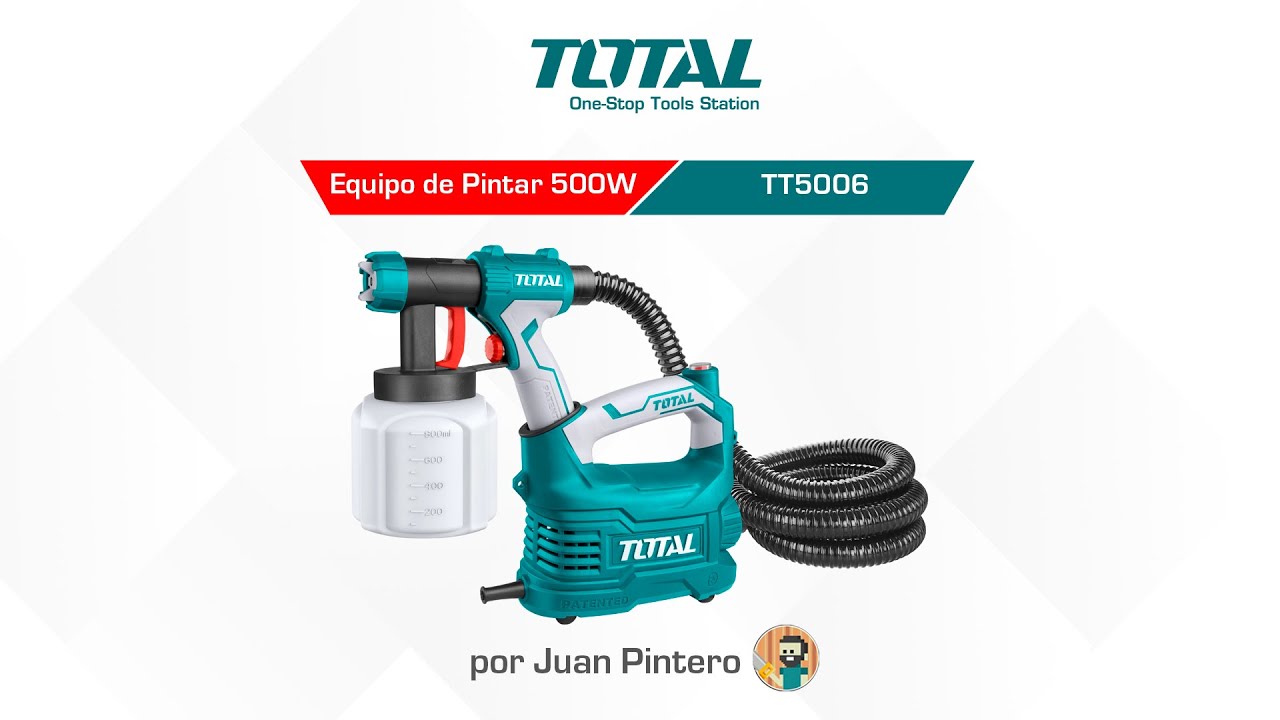Equipo de pintar 500W TOTAL TT5006 por @Juan Pintero