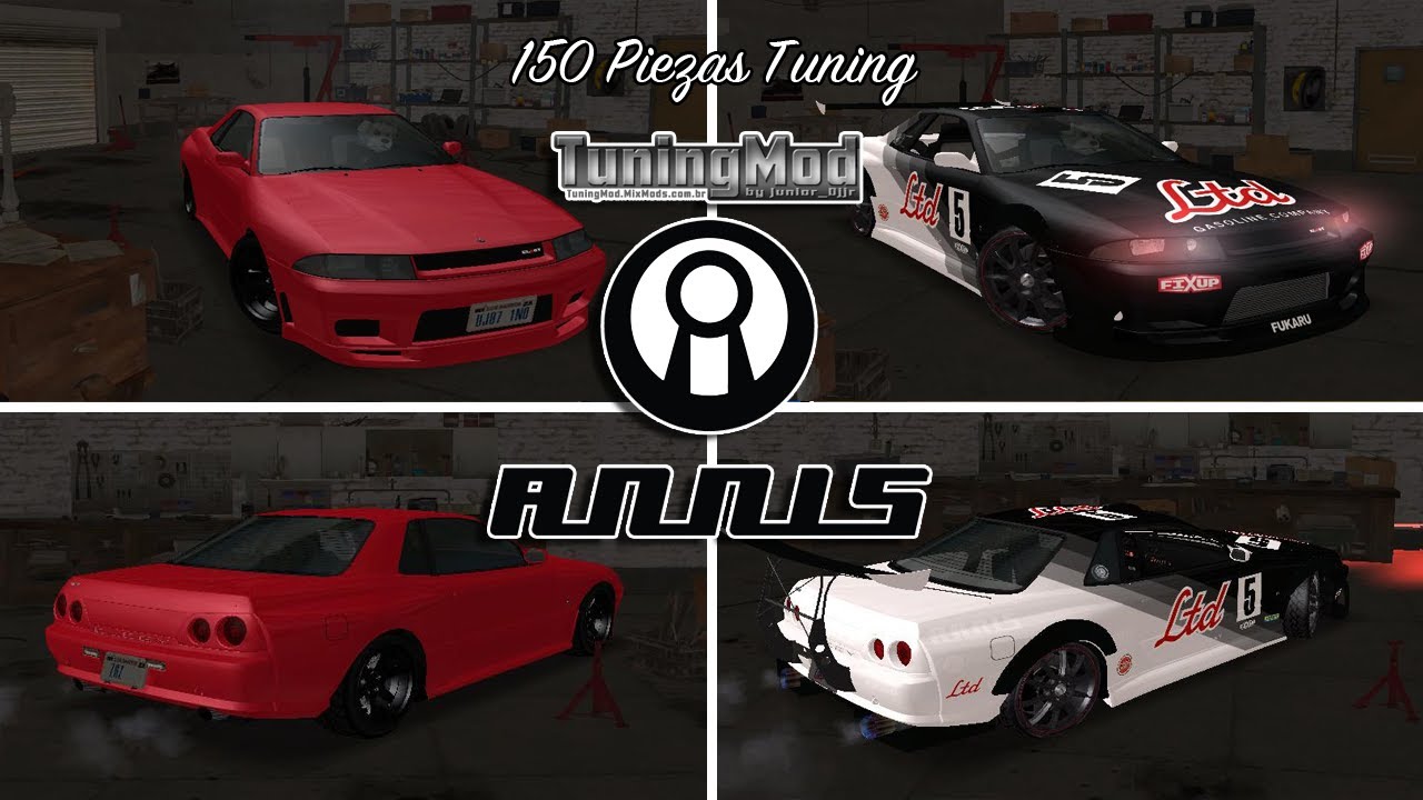 Gta Sa - Tuning Mod/Annis Elegy Retro + 150 Piezas