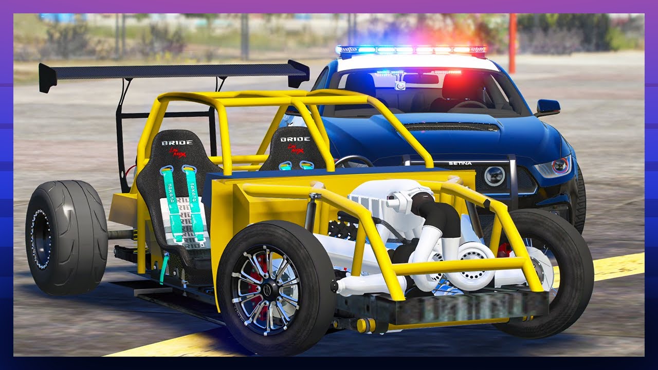 GTA 5 Roleplay | RedlineRP  | Super FAST car TROLLS COP! #607