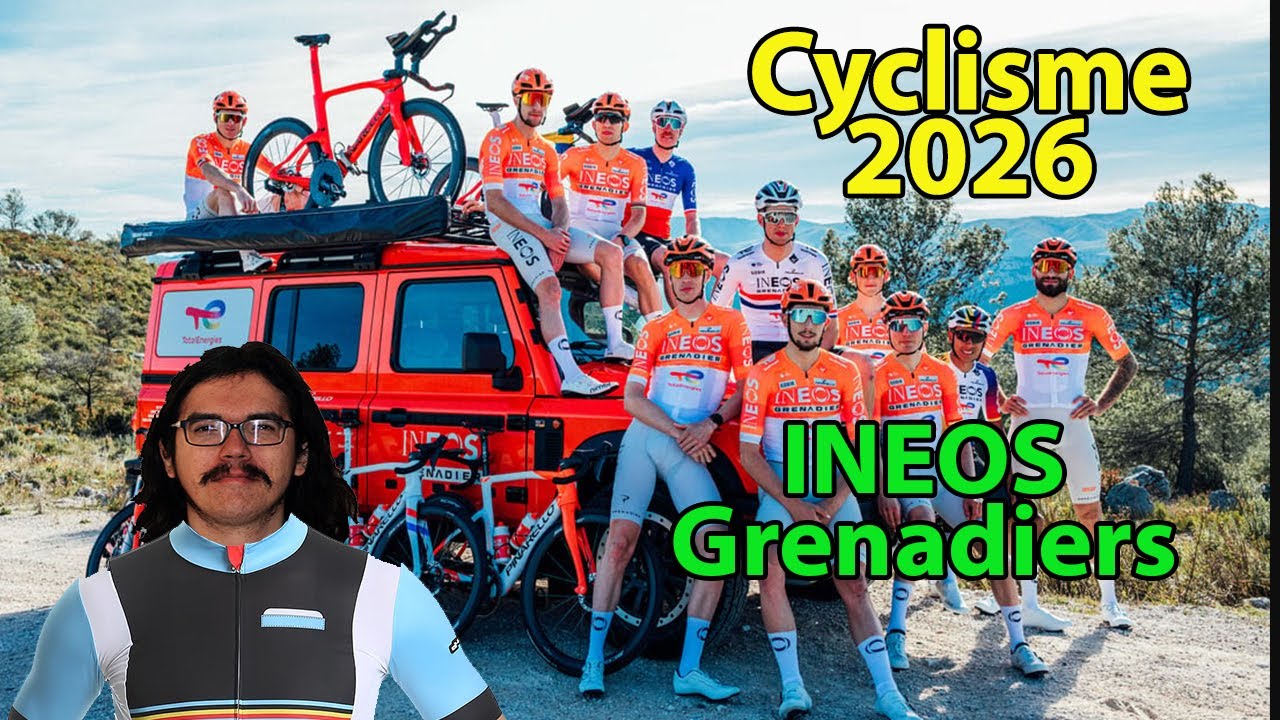 🚴‍♂️Cyclisme 2026🇬🇧 : INEOS Grenadiers Présentation (Vauquelin, Godon, Onley, Arensman...)