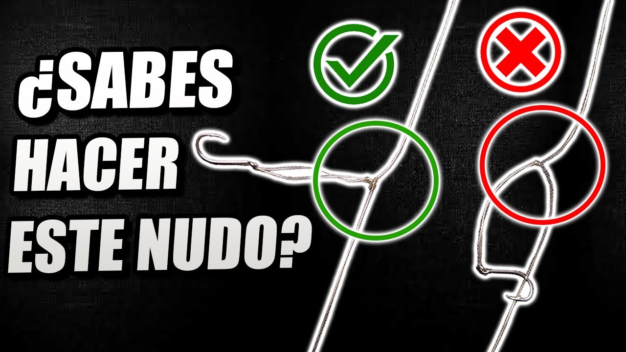 El MEJOR ARREGLO para PESCAR CON CARNADA | Tutorial NUDO T