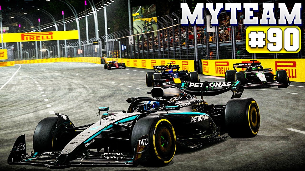 F1 25 - MY TEAM 2.0 - A MELHOR PISTA DE RUA É EM SINGAPURA! - EP 90