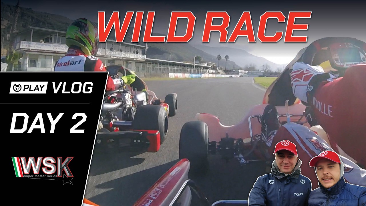 VLOG – Day 2 – WSK Super Master Series 2026 – Rd 2 – Sarno