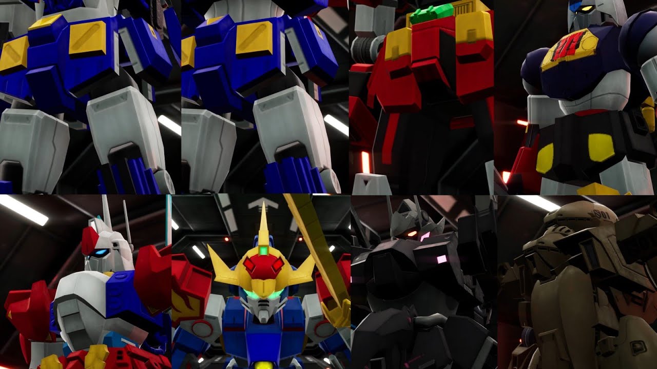 【ガンブレ4#9】再現機体出撃シーン&機体構築【ガンダムブレイカー4】