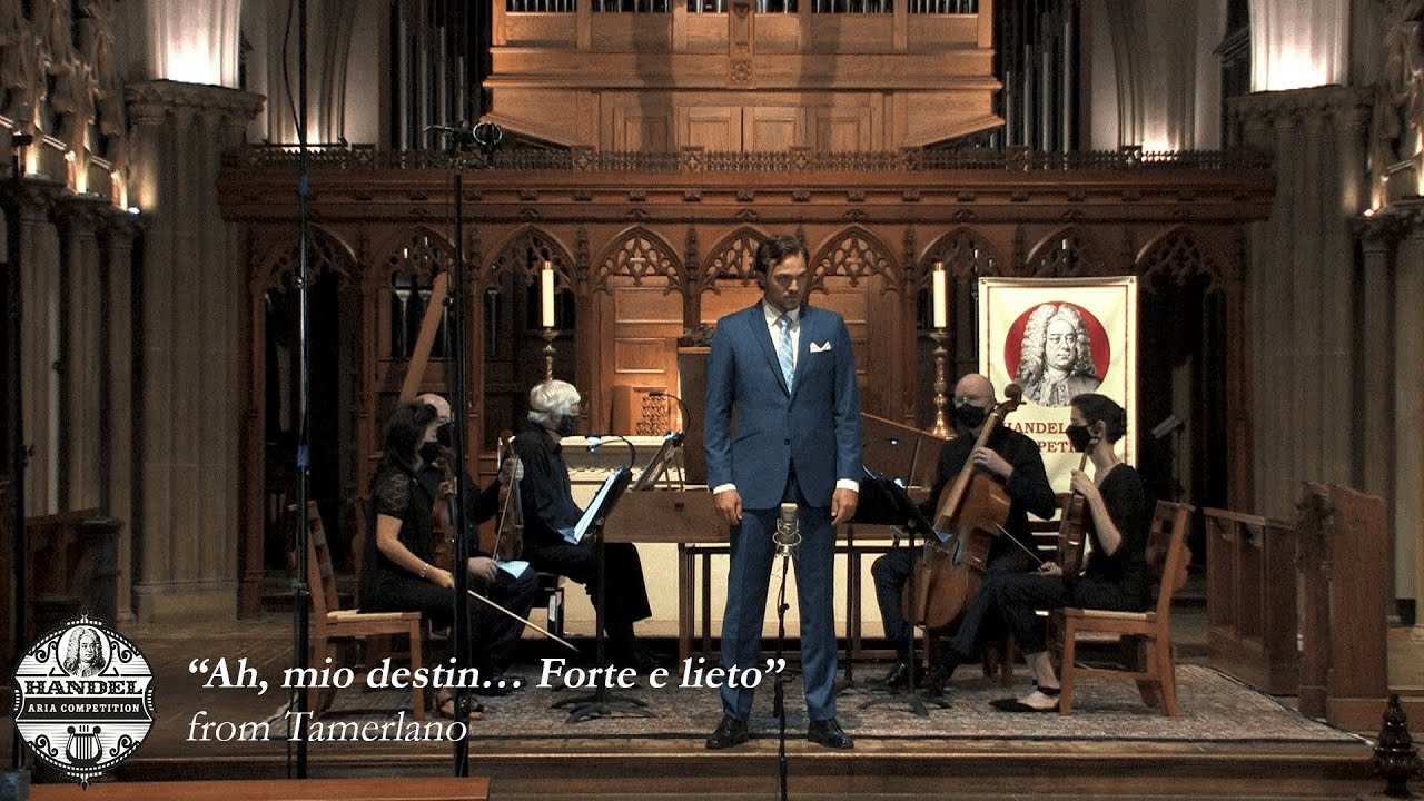Bradley King sings “Ah, mio destin... Forte e lieto” from Tamerlano