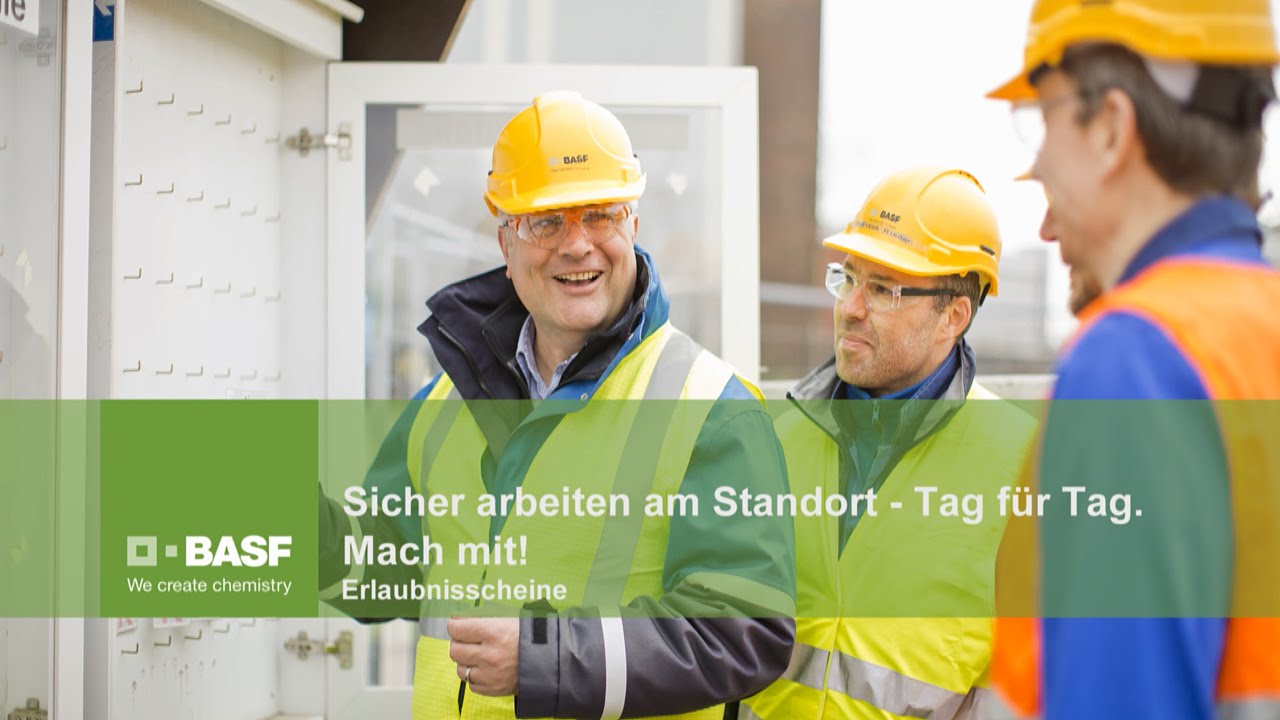 Sicher arbeiten am Standort – Tag für Tag: Erlaubnisscheine