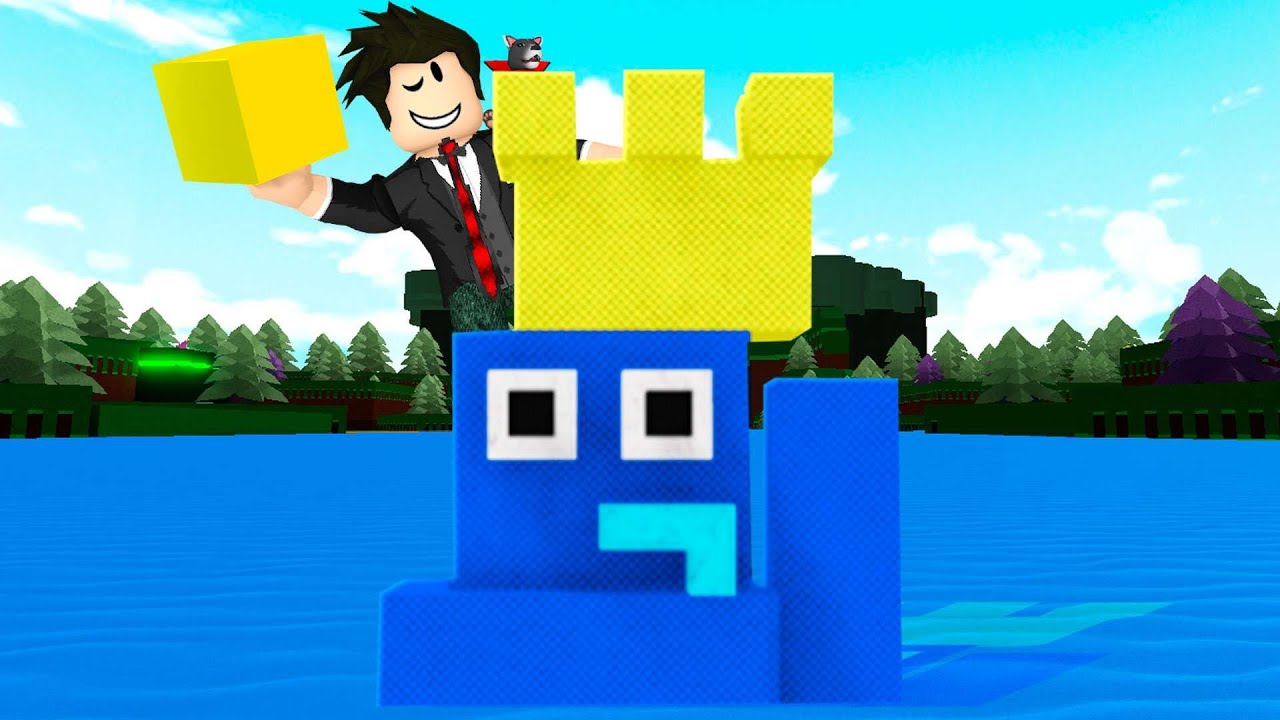 BARCO DO AZUL BABÃO BOBÃO | Roblox - Build A Boat For Treasure