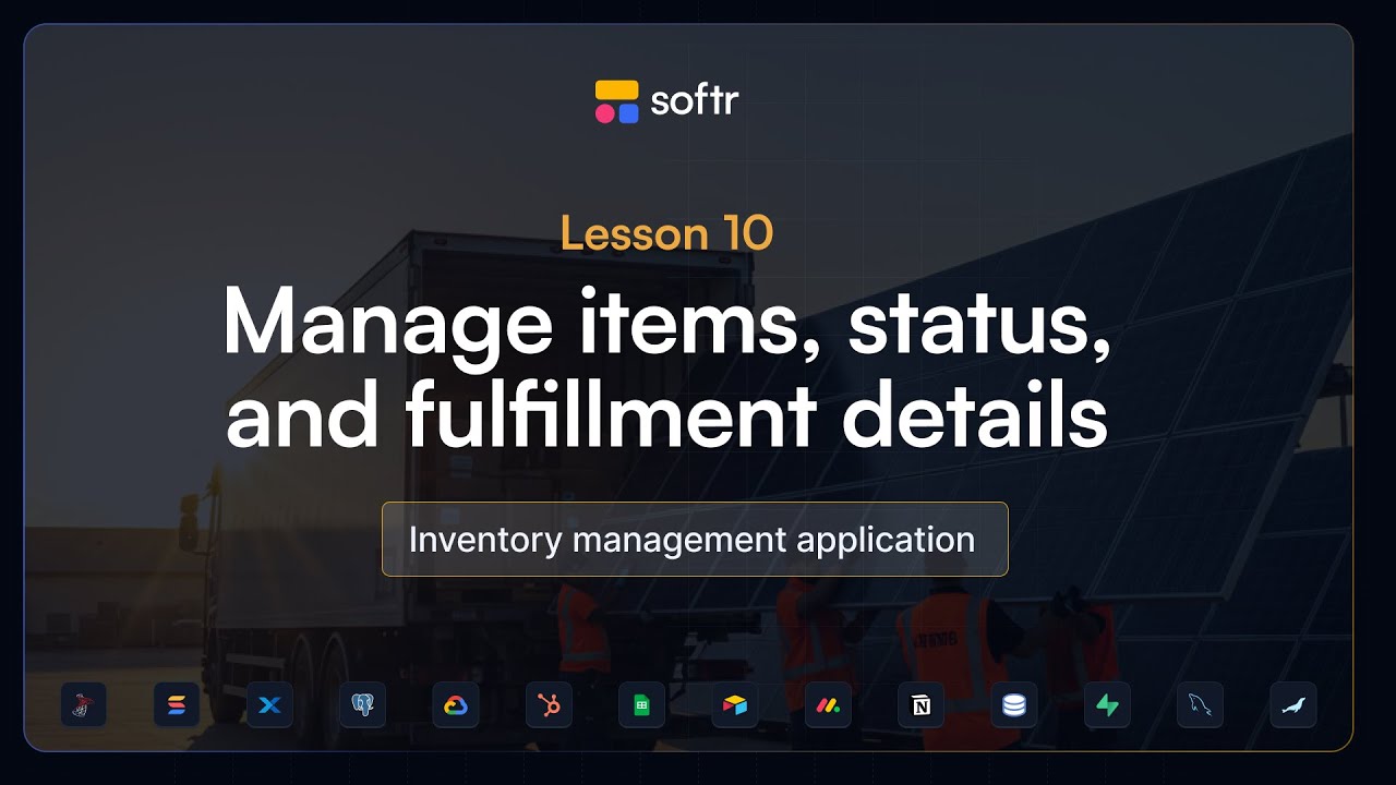 Manage items, status, and fulfillment details for purchase orders