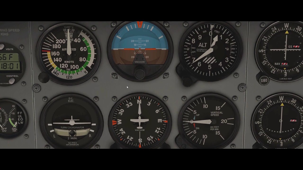 Flight Simulator Lesson 1: Flight Instruments (NEWLY REDONE!)