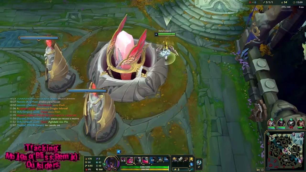 League of Legends | Gameplay de Zed vs Yasuo com Agilidade nos Pés, complicado...