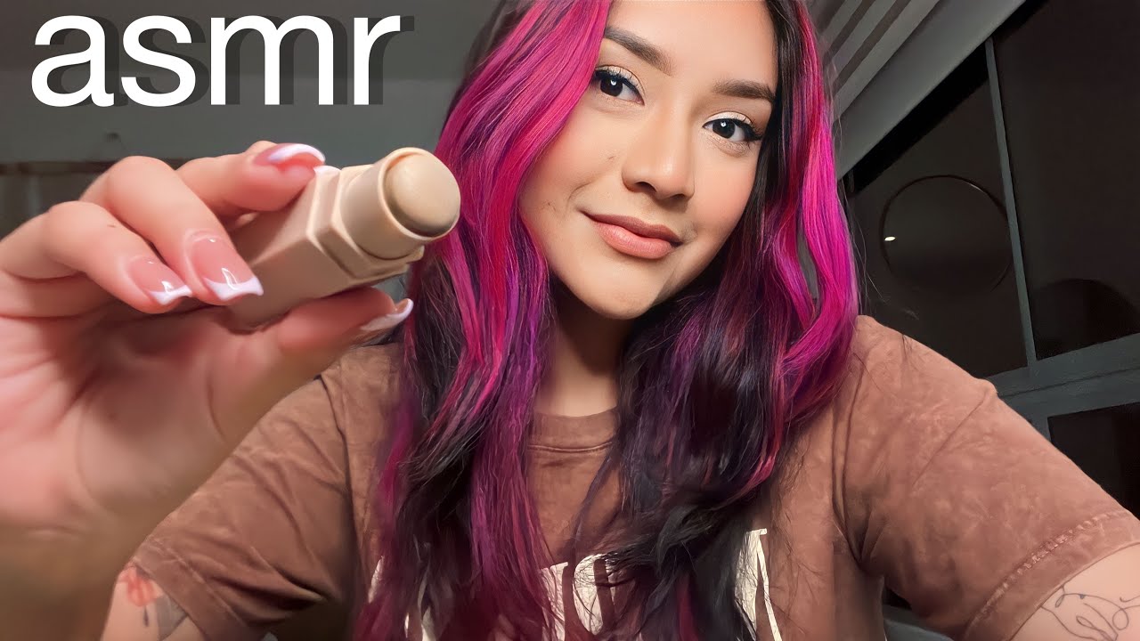 TE MAQUILLO AL AZAR - ASMR PARA DORMIR