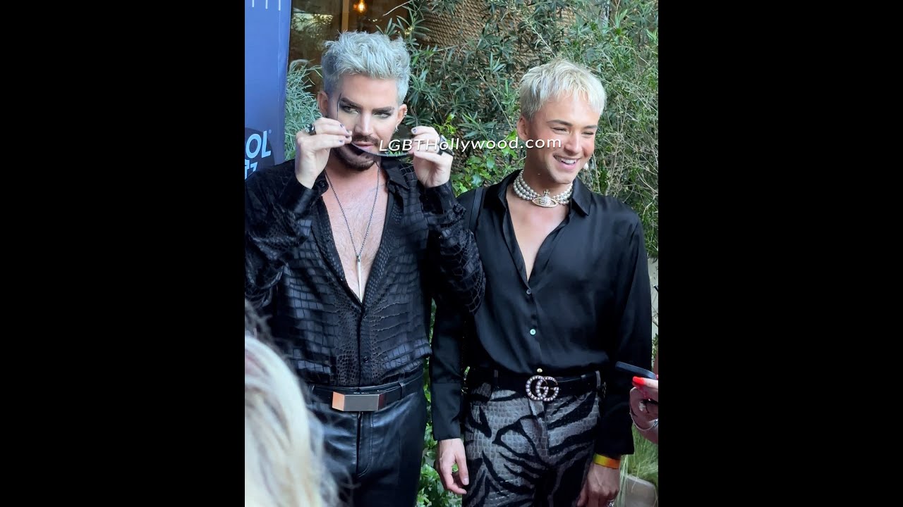 Adam Lambert! Unedited! LA Magazine Pride Event | LGBT Hollywood