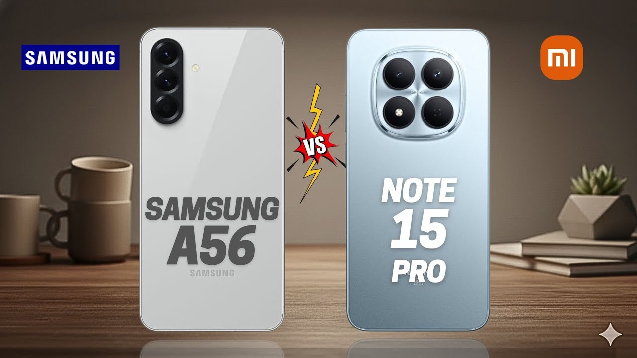 Samsung A56 vs Redmi Note 15 Pro 5G  Full comparison ⚡Which one is Best
