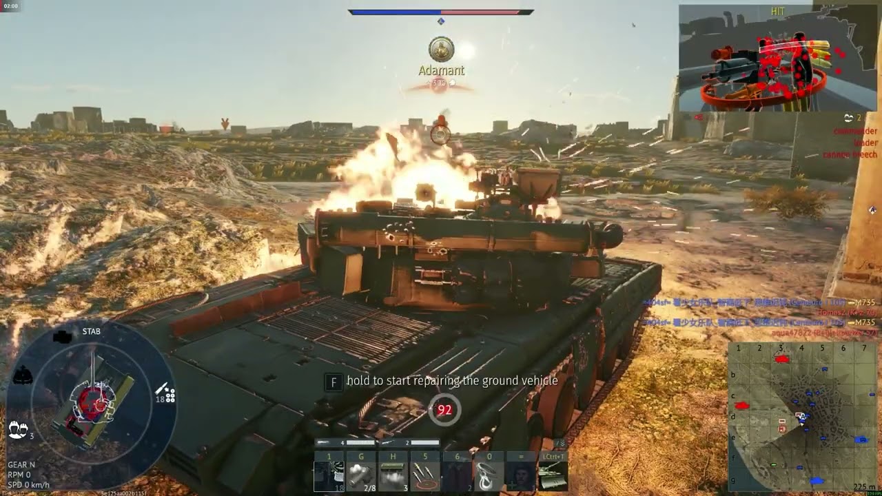 War Thunder T-80UD
