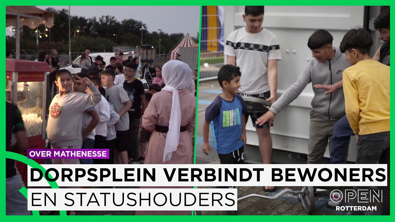 Dorpsplein verbindt bewoners met statushouders op boot Silja Europa | OVER MATHENESSE
