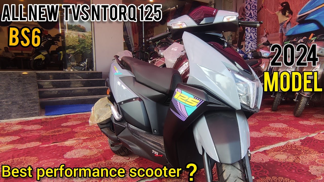 All New 2024 TVS Ntorq 125 Nardo Grey fully detailled review |125cc Segment ka most powerful scooter