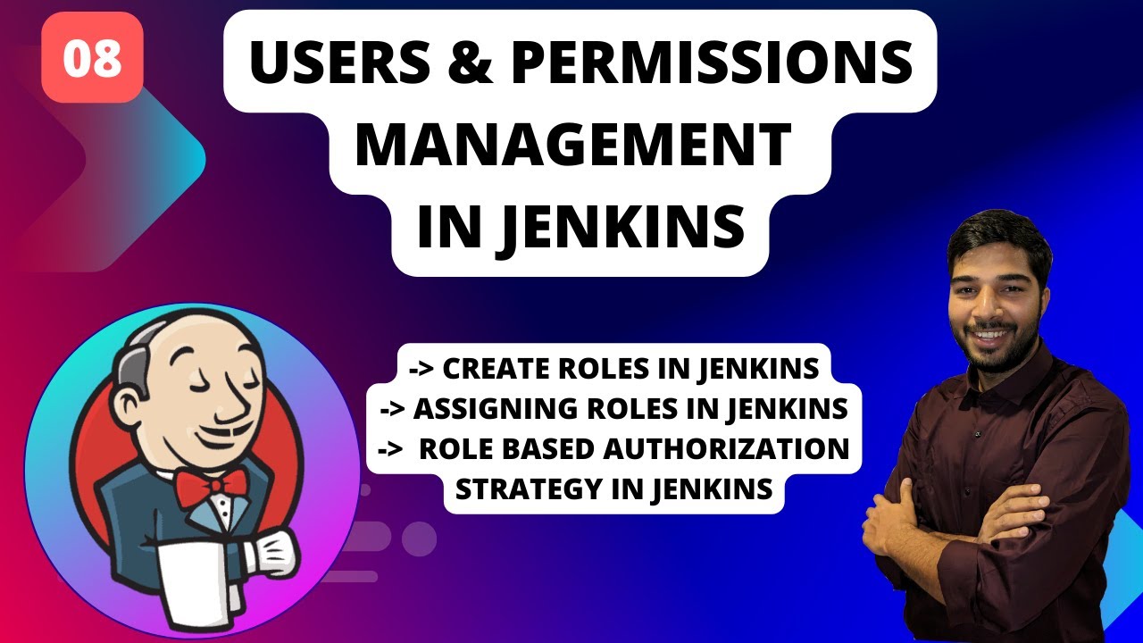 08 | Jenkins Users Management | How Manage User Permissions In Jenkins |  #jenkins #devops #cicd