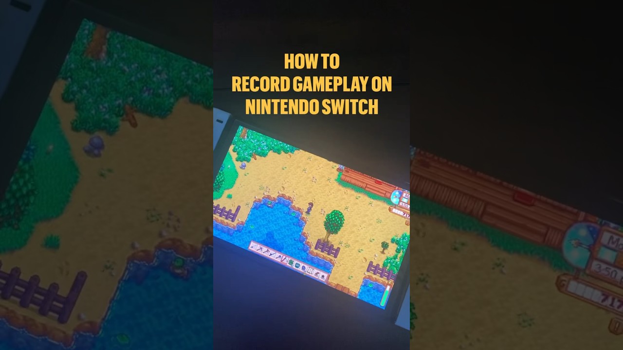 How to Record Gameplay on Nintendo Switch