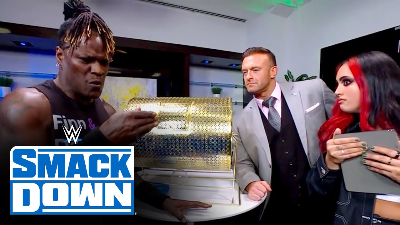 Суперзвёзды выбирают свои номера из стакана Royal Rumble: лучшие моменты SmackDown, 26 января 202...