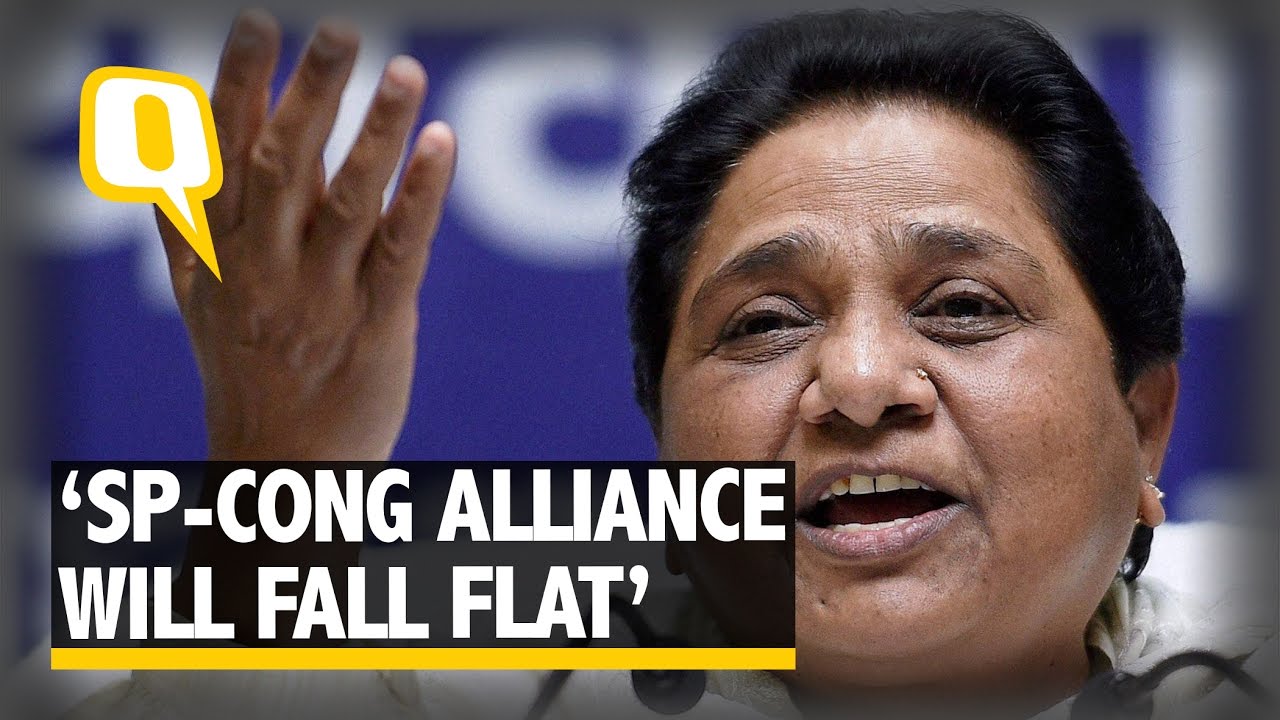 The Quint: Samajwadi Party-Congress Alliance Bound to Fail: Mayawati