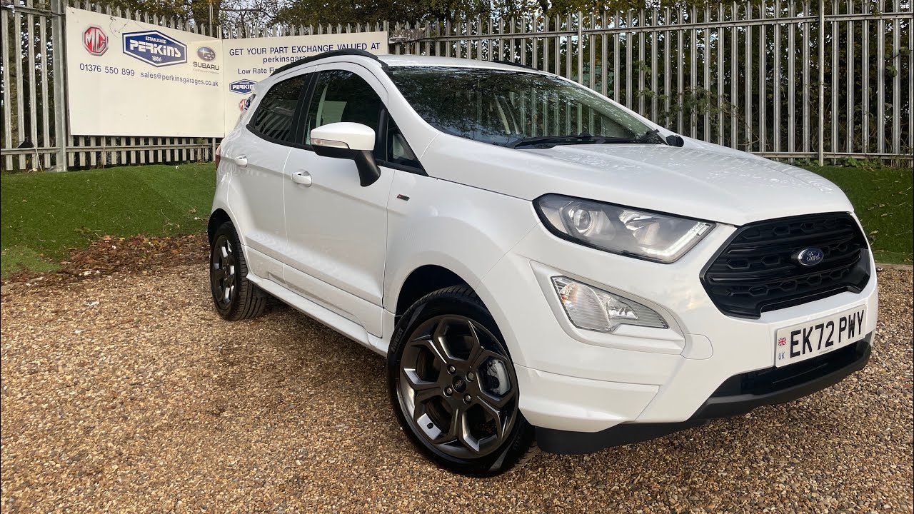 ***VEHICLE NOW SOLD*** FORD ECO-SPORT ST-LINE 125PS 6SPD MAN