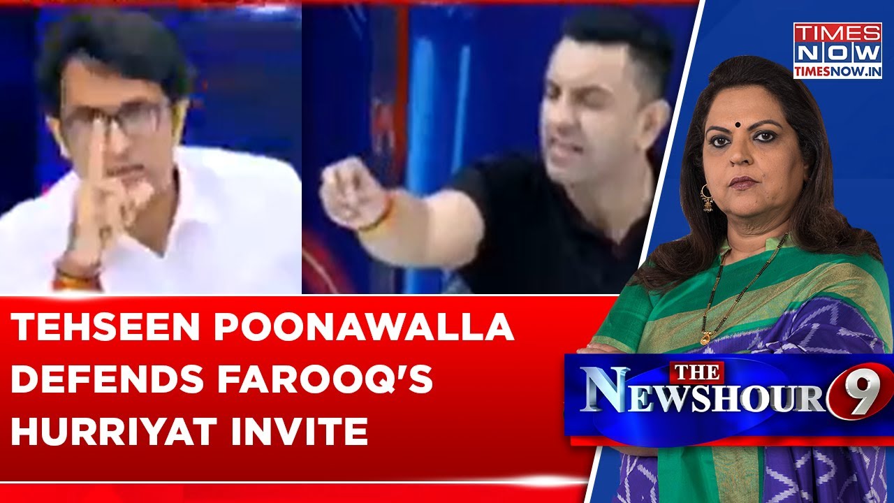 Tehseen Poonawalla Backs Farooq's Hurriyat Outreach, Triggers Heated Debate | THE NEWSHOUR