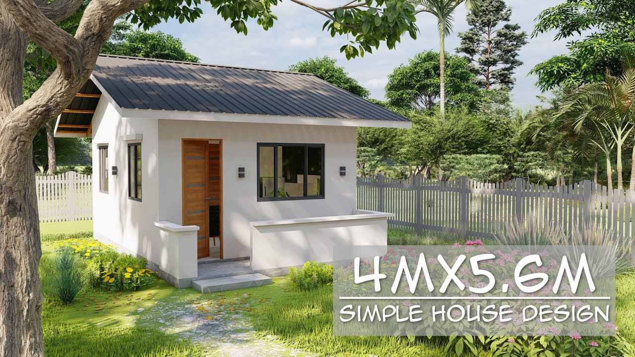 4mx5.6m (241sq.ft)Tiny House Design