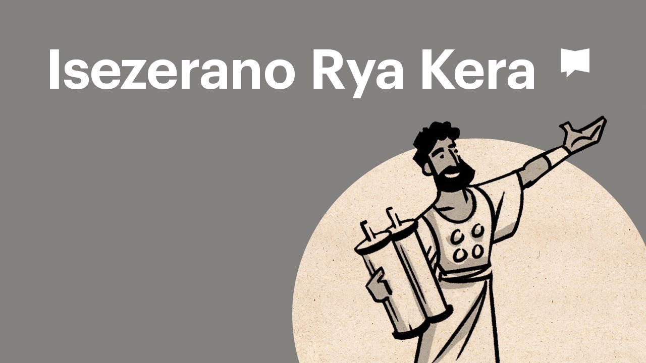 Incamake y'Isezerano rya Kera: Incamake yuzuye inashushanyije