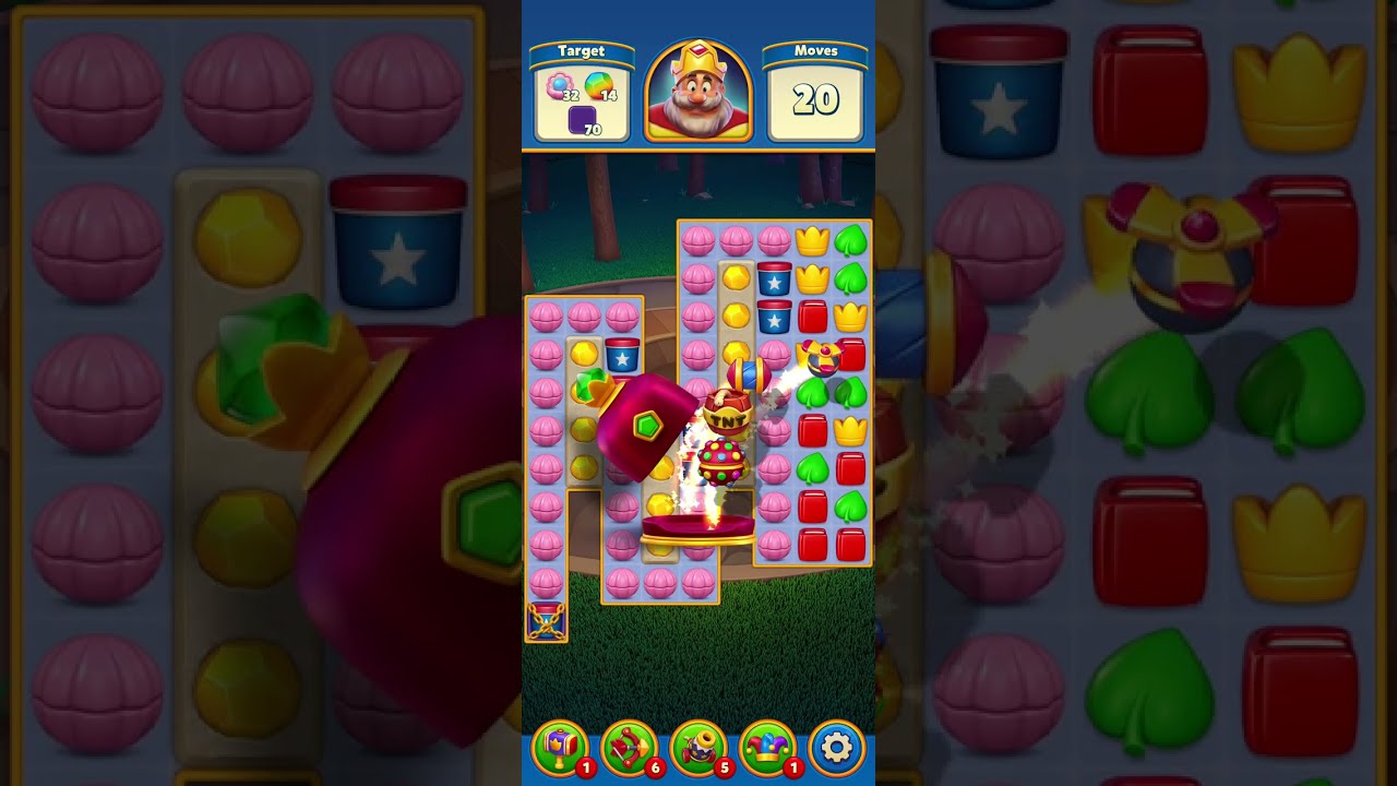 Royal match 12820 to 12829 levels lighting rush Ancient adventure rewards game play walkthrough 