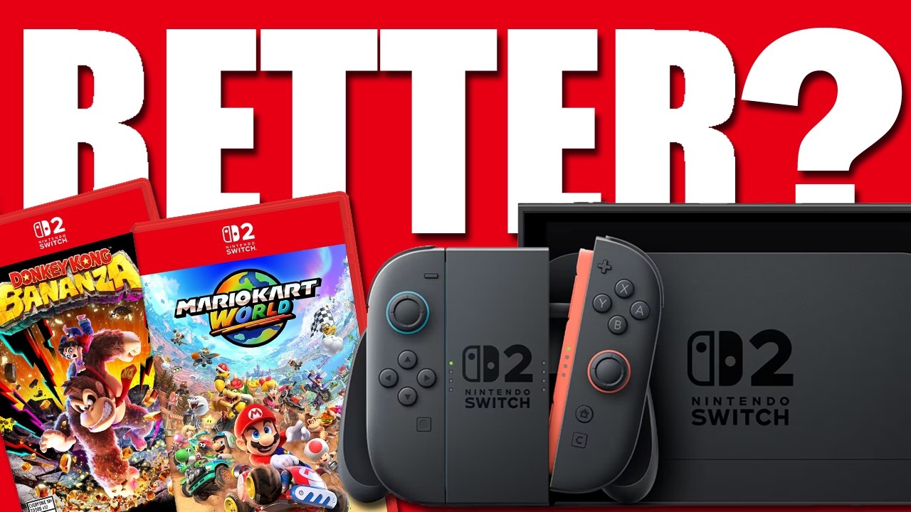 Switch 2 лучше, чем Switch?