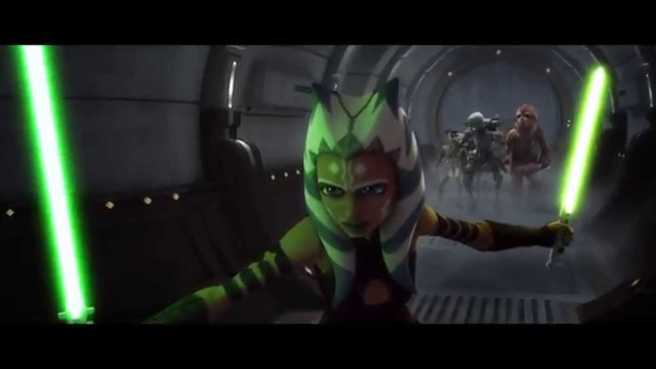Star Wars: The Clone Wars - Ahsoka Tano vs. Hodno Ohnaka [1080p]
