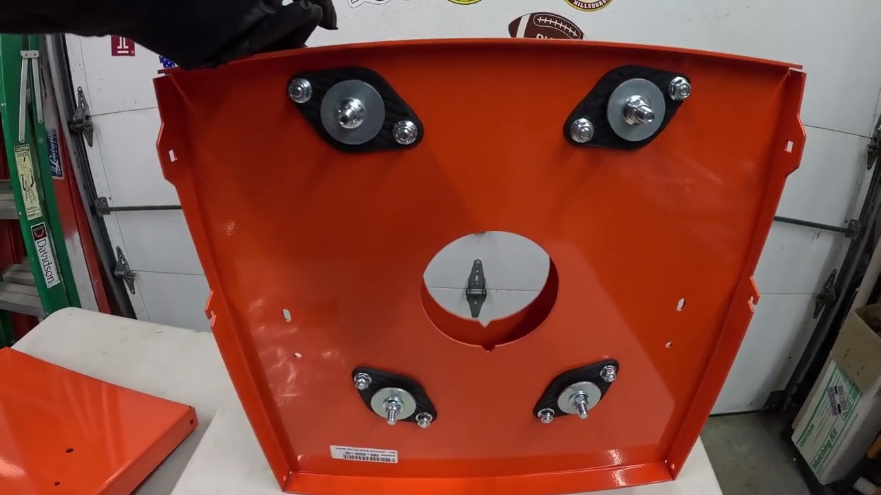 2024 Bad Boy Renegade - Isolated Seat Plate Install