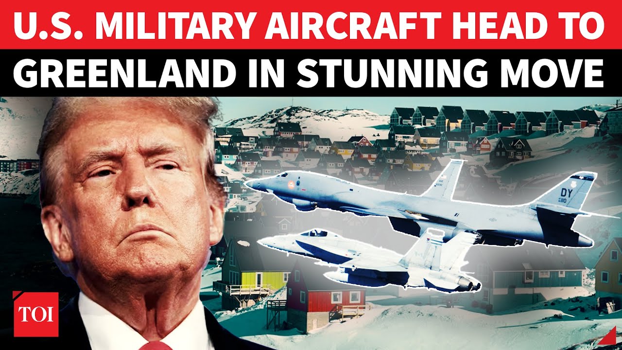 U.S. Military Aircraft Land In Greenland On Trump Orders; Denmark Rushes Additional Troops | DETAILS