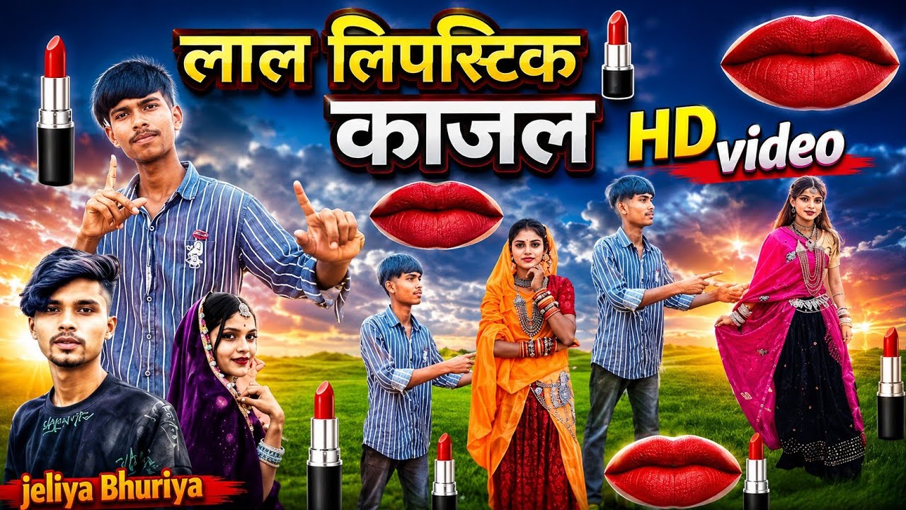 लाली लिपस्टिक 💄 काजल Jeliya Bhuriya New Timli Song lali lipitik kajl jivanlal khant2.0 Vairal 2026