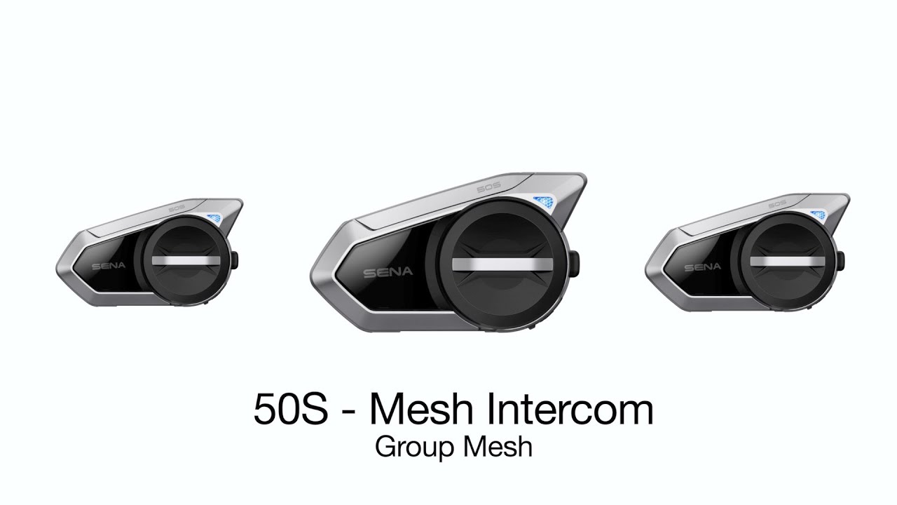 Sena 50S - Mesh Intercom (Group Mesh) #rideconnected