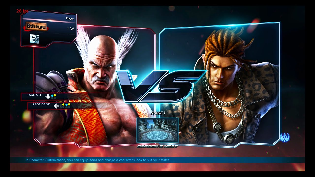 Tekken 7 | Heihachi vs Eddy | PC Gameplay 4K