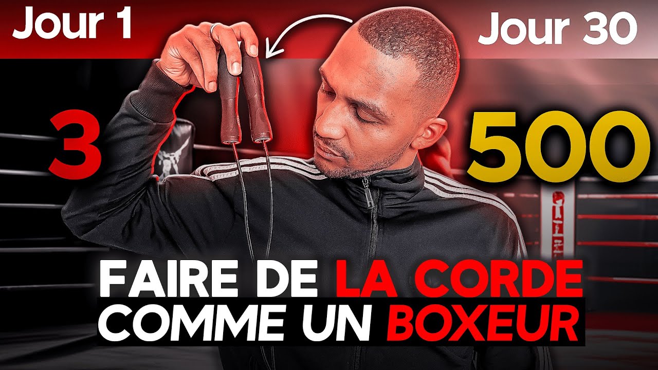 COMMENT FAIRE DE LA CORDE À SAUTER COMME BOXEUR ?