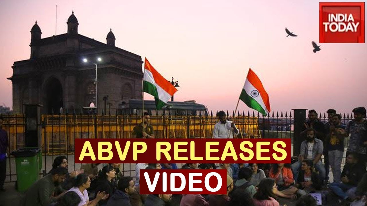 ABVP Releases Video Of JNU Campus Moments Before Violence, Claims JNUSU Prez Seen In Video