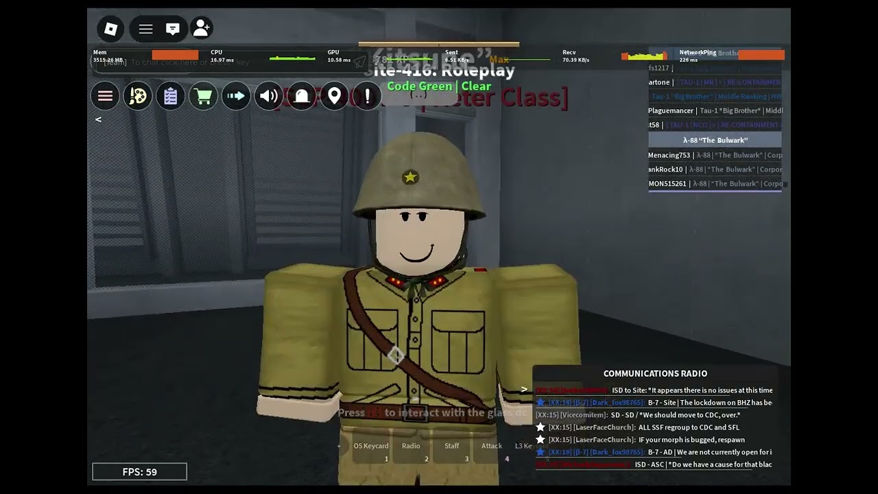 Site 416: Actor Shenanigans 2 | Roblox | SCP:Roleplay