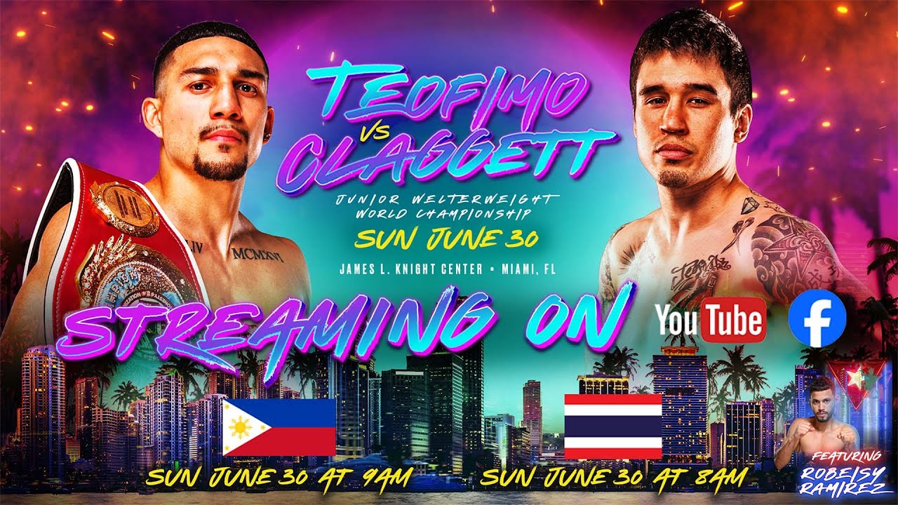 Teofimo Lopez vs Steve Claggett | INTERNATIONAL LIVE STREAM
