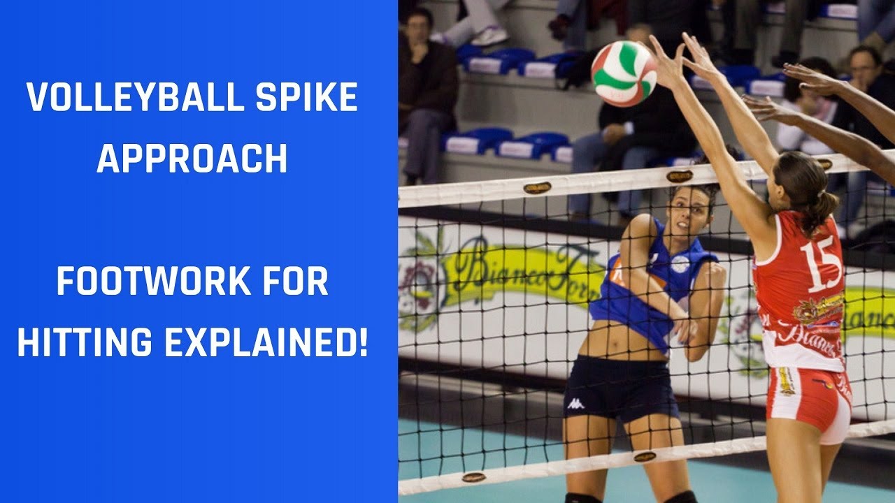 Volleyball Spike Approach (FOOTWORK FOR HITTING EXPLAINED!)