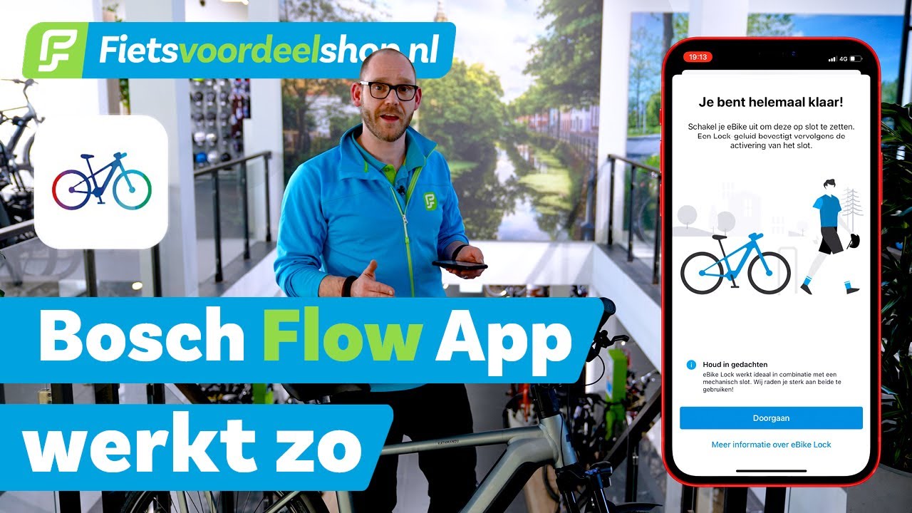 Maak je e-bike Smart met de Bosch Flow App - Zo werkt het