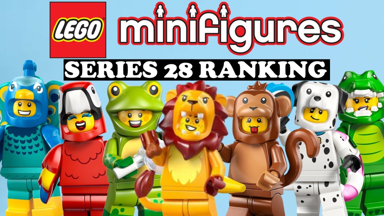Ranking LEGO Minifigures Series 28 Animals (2026!)