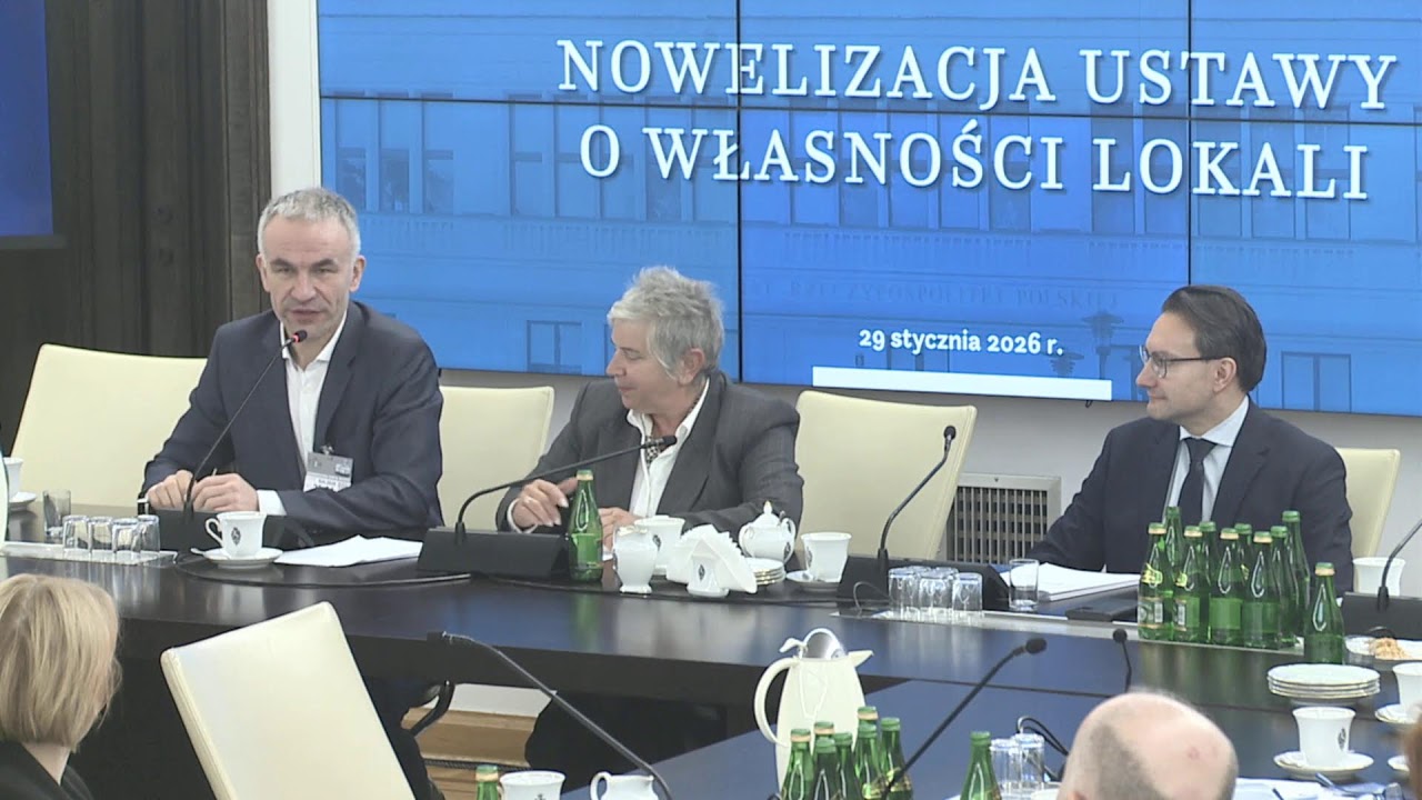 Posiedzenie Senackiego Zespołu ds. Rozwoju Rynku Nieruchomości