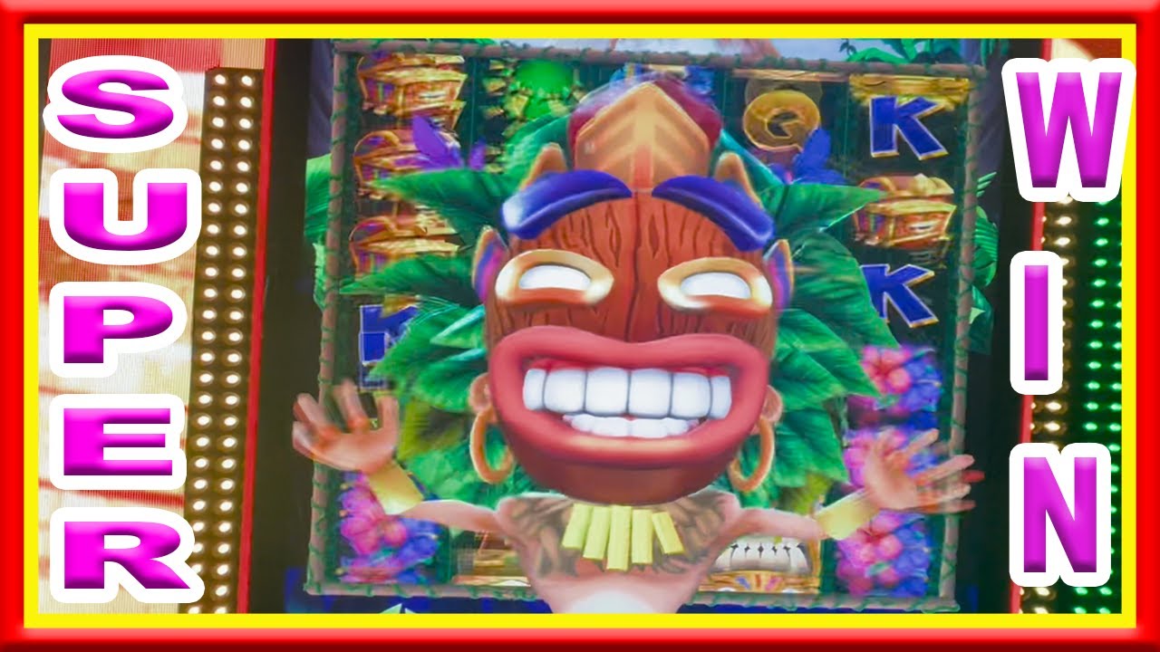 ** SUPER BIG WIN ** NEW TIKI JUNGLE GAME ** SLOT LOVER **