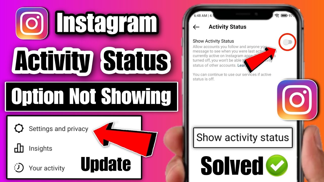 how to turn off active status on instagram 2026 | instagram show activity status option not showing