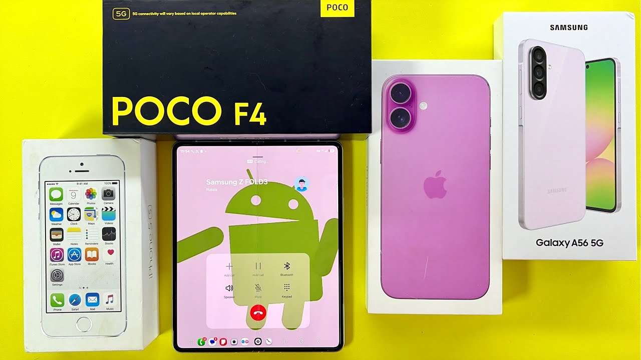 Incoming Call Samsung A56/ POCO F4/ iPhone 16Plus/ Samsung Z Flip5 | Samsung Z Fold3 Outgoing Call