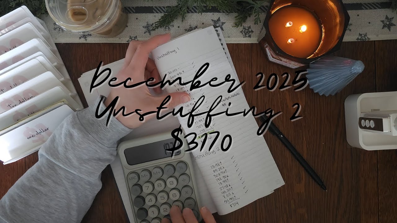 Last Unstuffing of 2025!! $3170 Back to the Stash!